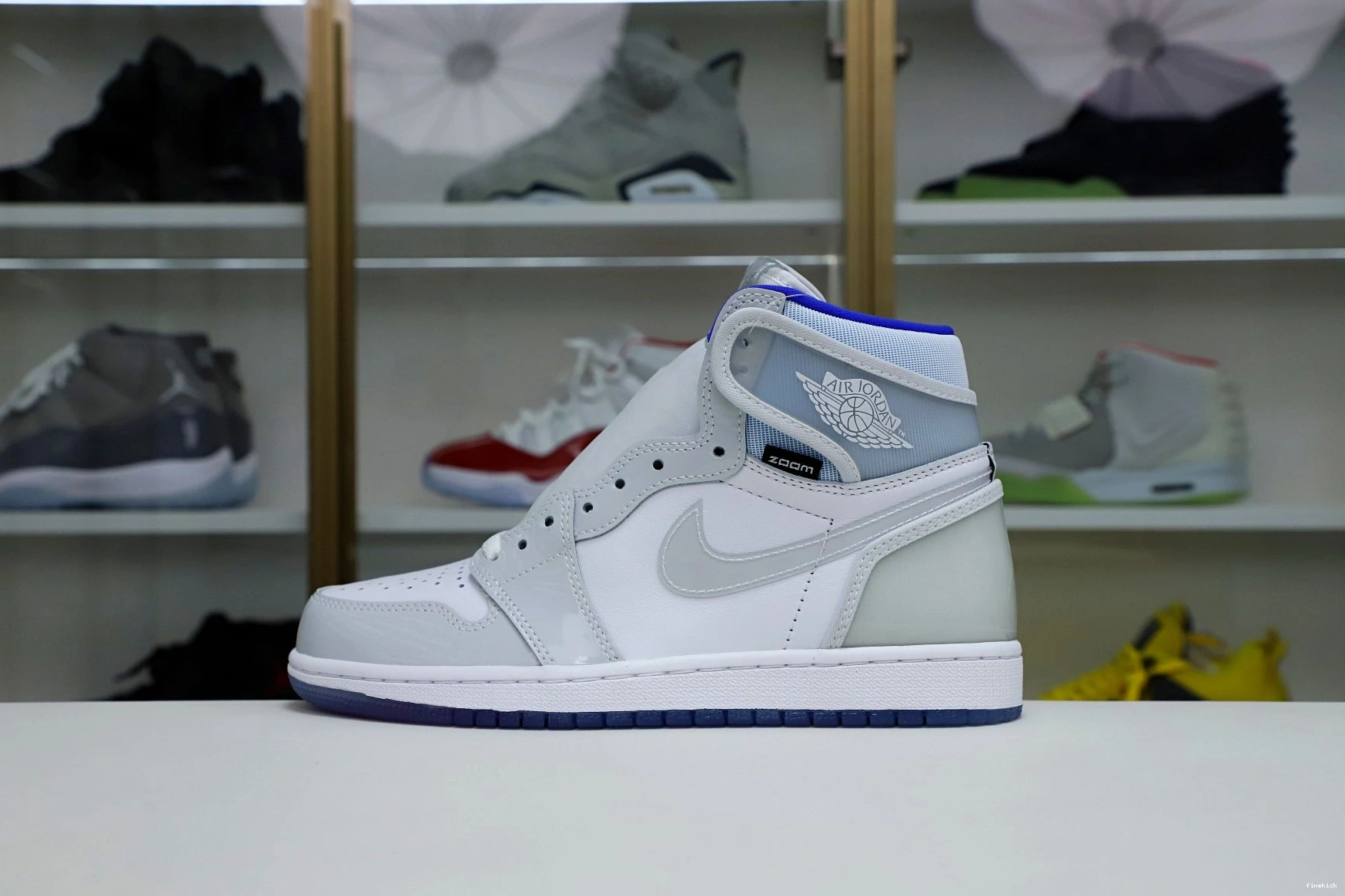 JORDAN BLUE' ZOOM 'RACER AIR 1 HIGH 0126